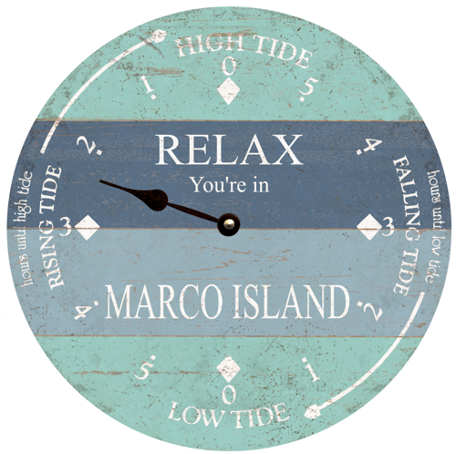 Marco Island Clock - Image 4