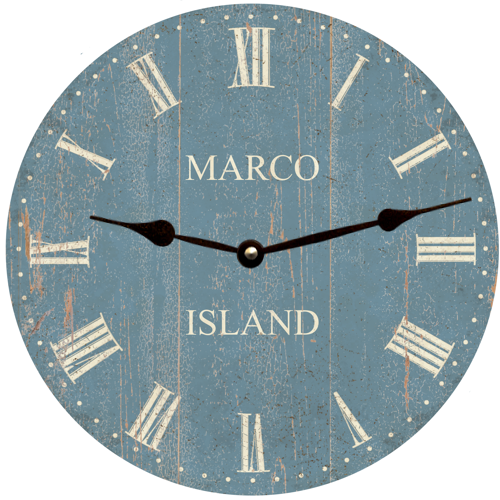 Marco Island Clock - Image 2