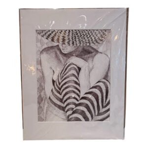 Glam Sketch Artwork (11x14 w/ mat)