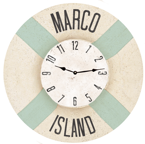 Marco Island Clock - Image 3